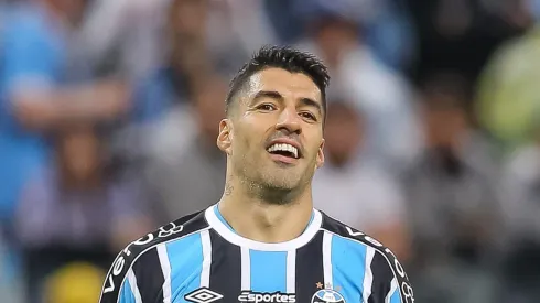 RS - PORTO ALEGRE - 12/07/2023 - COPA DO BRASIL 2023, GREMIO X BAHIA - Luis Suarez jogador do Gremio durante partida contra o Bahia no estadio Arena do Gremio pelo campeonato Copa do Brasil 2023. Foto: Pedro H. Tesch/AGIF