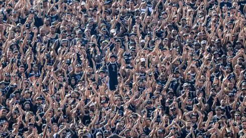 SP - SAO PAULO - 02/07/2023 - BRASILEIRO A 2023, CORINTHIANS X BRAGANTINO - Torcida do Corinthians durante partida contra Bragantino no estadio Arena Corinthians pelo campeonato Brasileiro A 2023. Foto: Marcello Zambrana/AGIF