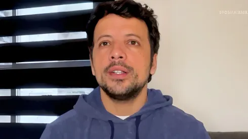 Foto: Reprodução<br />
André Hernan/YouTube – Gustavo Gómez vai conversar com o Palmeiras