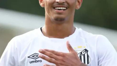 Weslley Patati é o artilheiro do Brasileirão sub-20 (Crédito: Pedro Ernesto Guerra Azevedo/Santos FC)