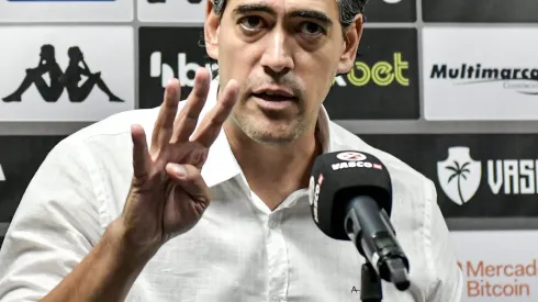 RJ - Rio de Janeiro - 06/12/2022 - VASCO, COLETIVA PAULO BRACKS - Paulo Bracks diretor executivo do Vasco durante coletiva de imprensa em Sāo Januario. Foto: Thiago Ribeiro/AGIF