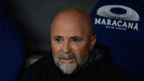 RJ - RIO DE JANEIRO - 11/06/2023 - BRASILEIRO A 2023, FLAMENGO X GREMIO - Jorge Sampaoli tecnico do Flamengo durante partida contra o Gremio no estadio Maracana pelo campeonato BRASILEIRO A 2023. Foto: Thiago Ribeiro/AGIF