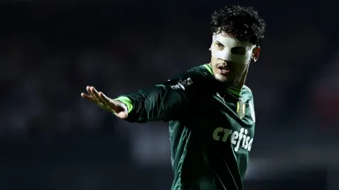 SP - SAO PAULO - 05/07/2023 - COPA DO BRASIL 2023, SAO PAULO X PALMEIRAS - Gustavo Gomez jogador do Palmeiras durante partida contra o Sao Paulo no estadio Morumbi pelo campeonato Copa do Brasil 2023. Foto: Marcello Zambrana/AGIF