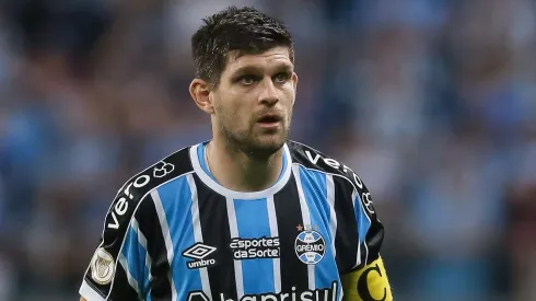 RS - PORTO ALEGRE - 09/07/2023 - BRASILEIRO A 2023, GREMIO X BOTAFOGO - Kannemann jogador do Gremio durante partida contra o Botafogo no estadio Arena do Gremio pelo campeonato Brasileiro A 2023. Foto: Pedro H. Tesch/AGIF