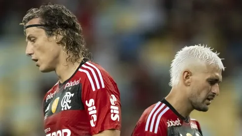 Foto: Jorge Rodrigues/AGIF - David Luiz e Arrascaeta