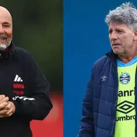 Sampaoli x Renato Gaúcho; quem se dá MELHOR no duelo entre os treinadores