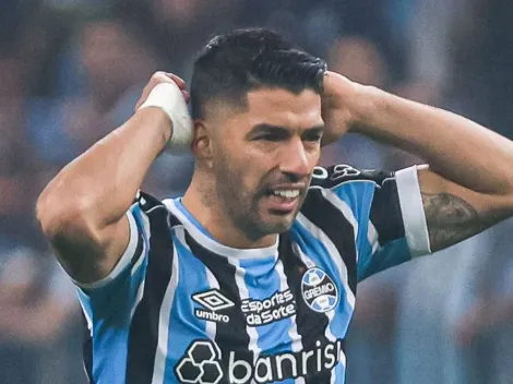 Câmeras da TV flagraram ao vivo: Suárez causa e leva gremistas à loucura