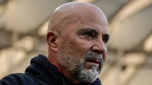 RJ - RIO DE JANEIRO - 16/07/2023 - BRASILEIRO A 2023, FLUMINENSE X FLAMENGO - Jorge Sampaoli tecnico do Flamengo durante partida contra o Fluminense no estadio Maracana pelo campeonato Brasileiro A 2023. Foto: Thiago Ribeiro/AGIF
