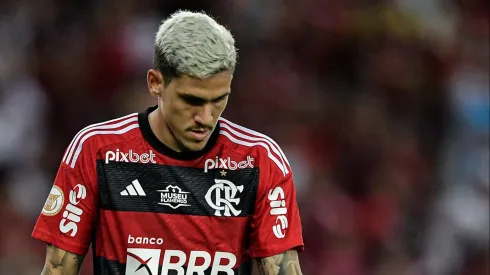 RJ - RIO DE JANEIRO - 22/07/2023 - BRASILEIRO A 2023, FLAMENGO X AMERICA - Pedro jogador do Flamengo durante partida contra o America no estadio Maracana pelo campeonato Brasileiro A 2023. Foto: Thiago Ribeiro/AGIF