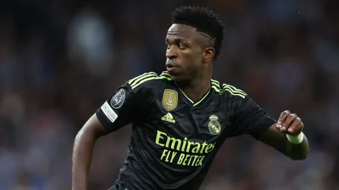 Vini Jr em ação pelo Real Madrid na temporada 2022/23 Foto: Clive Brunskill/Getty Images