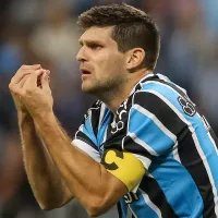 Técnico do San Lorenzo \'CAUSA\' com Kannemann em coletiva na Argentina