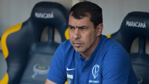 RJ - Rio de Janeiro - 03/11/2019 - Brasileiro A 2019, Flamengo x Corinthians -Fabio Carille tecnico do Corinthians durante partida contra o Flamengo no estadio Maracana pelo campeonato Brasileiro A 2019. Foto: Thiago Ribeiro/AGIF