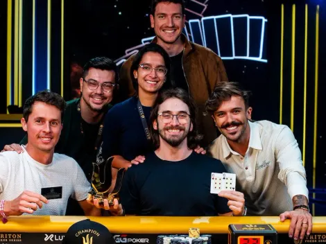 Dobradinha brasileira no poker de Londres