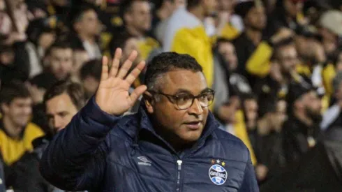 SC - Criciuma - 30/08/2022 - BRASILEIRO B 2022, CRICIUMA X GREMIO - Roger Machado tecnico do Gremio durante partida contra o Criciuma no estadio Heriberto Hulse pelo campeonato Brasileiro B 2022. Foto: Lucas Sabino/AGIF