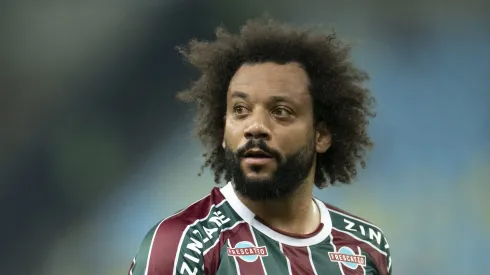 Marcelo em ação contra o Flu