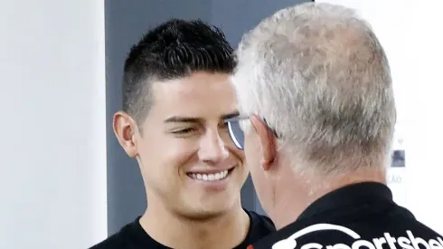 Foto: Flickr Oficial São Paulo FC/Rubens Chiri – James Rodríguez e Dorival Júnior