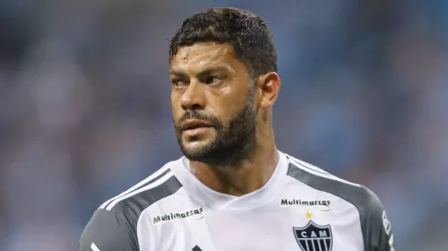 RS – PORTO ALEGRE – 22/07/2023 – BRASILEIRO A 2023, GREMIO X ATLETICO-MG – Hulk jogador do Atletico-MG durante partida contra o Gremio no estadio Arena do Gremio pelo campeonato Brasileiro A 2023. Foto: Pedro H. Tesch/AGIF