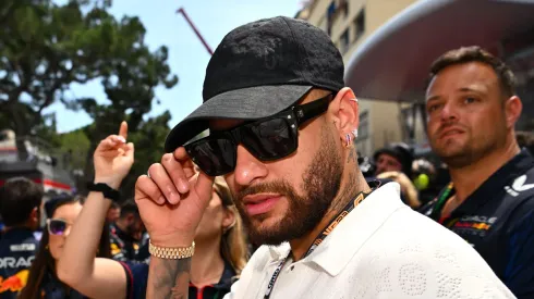 MONTE-CARLO, MONACO - MAY 28: Neymar looks on on the grid during the F1 Grand Prix of Monaco at Circuit de Monaco on May 28, 2023 in Monte-Carlo, Monaco. (Photo by Dan Mullan/Getty Images)