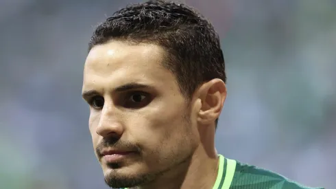 SP – SAO PAULO – 22/07/2023 – BRASILEIRO A 2023, PALMEIRAS X FORTALEZA – Raphael Veiga jogador do Palmeiras durante partida contra o Fortaleza no estadio Arena Allianz Parque pelo campeonato Brasileiro A 2023. Foto: Marcello Zambrana/AGIF
