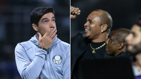 Foto: Agif/Weslley Douglas e Agif/Ettore Chiereguini - Aloísio elogia Abel Ferreira