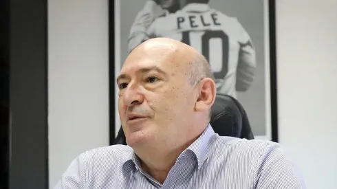 Foto: Pedro Ernesto Guerra Azevedo/Santos FC - Andrés Rueda, presidente do Santos