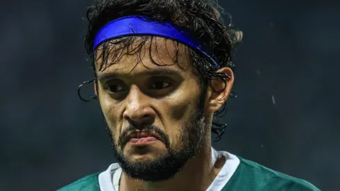 SP - Sao Paulo - 06/09/2022 - LIBERTADORES 2022, PALMEIRAS X ATHLETICO-PR - Gustavo Scarpa jogador do Palmeiras durante partida contra o Athletico-PR no estadio Arena Allianz Parque pelo campeonato Copa Libertadores 2022. Foto: Marcello Zambrana/AGIF