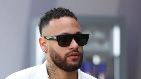 MONTE-CARLO, MONACO - MAY 28: Neymar walks in the Paddock prior to the F1 Grand Prix of Monaco at Circuit de Monaco on May 28, 2023 in Monte-Carlo, Monaco. (Photo by Ryan Pierse/Getty Images)