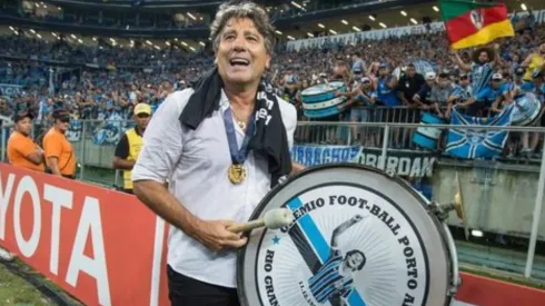 Foto: Lucas Uebel/Grêmio/Divulgação - Renato: técnico tem novidade e pode mudar o Grêmio
