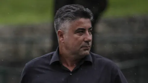 MG - Belo Horizonte - 04/01/2018 - Apresentacao Ricardo Oliveira - Altetico-MG - Alexandre Gallo ao lado de Ricardo Oliveira durante sua apresentação oficial no Atletico-MG em coletiva de imprensa no CT Cidade do Galo. Foto: Thomás Santos/AGIF