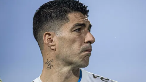 AC – GOIANIA – 30/07/2023 – BRASILEIRO A 2023, GOIAS X GREMIO – Suarez jogador do Gremio durante partida contra o Goias no estadio Serrinha pelo campeonato Brasileiro A 2023. Foto: Heber Gomes/AGIF
