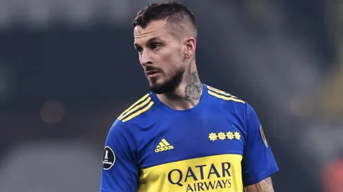 SP - Sao Paulo - 28/06/2022 - LIBERTADORES 2022, CORINTHIANS X BOCA JUNIORS - Benedetto jogador do Boca Juniors durante partida contra o Corinthians no estadio Arena Corinthians pelo campeonato Copa Libertadores 2022. Foto: Ettore Chiereguini/AGIF