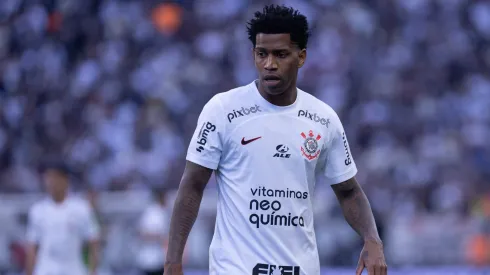 SP - SAO PAULO - 15/07/2023 - COPA DO BRASIL 2023, CORINTHIANS X AMERICA-MG - Gil jogador do Corinthians durante partida contra o America-MG no estadio Arena Corinthians pelo campeonato Copa do Brasil 2023. Foto: Ettore Chiereguini/AGIF