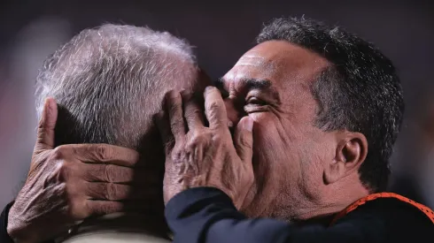 Foto: Ettore Chiereguini/AGIF - Dorival Júnior e Vanderlei Luxemburgo