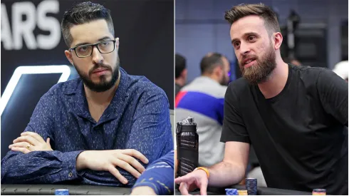 Eder Campana e Daniel Almeida faturaram boas premiações no poker online (Fotos: Divulgação/BSOP)