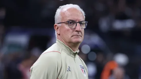 SP - SAO PAULO - 25/07/2023 - COPA DO BRASIL 2023, CORINTHIANS X SAO PAULO - Dorival Junior tecnico do Sao Paulo durante partida contra o Corinthians no estadio Arena Corinthians pelo campeonato Copa do Brasil 2023. Foto: Marcello Zambrana/AGIF