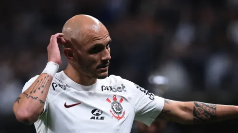 SP - SAO PAULO - 15/07/2023 - COPA DO BRASIL 2023, CORINTHIANS X AMERICA-MG - Fabio Santos jogador do Corinthians durante partida contra o America-MG no estadio Arena Corinthians pelo campeonato Copa do Brasil 2023. Foto: Ettore Chiereguini/AGIF
