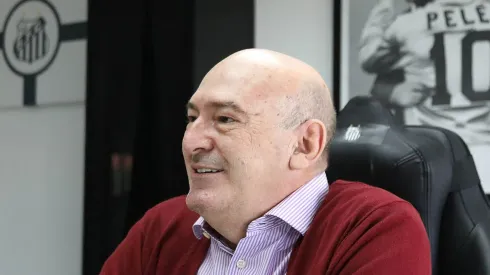 Foto: Pedro Ernesto Guerra Azevedo/Santos FC - Andrés Rueda, presidente do Santos