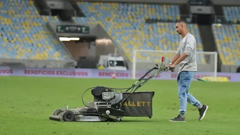 RJ - RIO DE JANEIRO - 19/08/2023 - BRASILEIRO A 2023, FLUMINENSE X AMERICA-MG - Vista geral do gramado do estadio Maracana para partida entre Fluminense e America-MG pelo campeonato Brasileiro A 2023. Foto: Thiago Ribeiro/AGIF