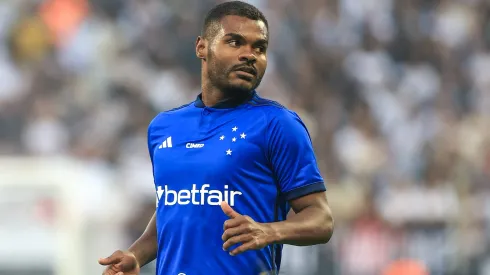 SP – SAO PAULO – 16/04/2023 – BRASILEIRO A 2023, CORINTHIANS X CRUZEIRO – Nikao jogador do Cruzeiro durante partida contra o Corinthians no estadio Arena Corinthians pelo campeonato BRASILEIRO A 2023. Foto: Marcello Zambrana/AGIF