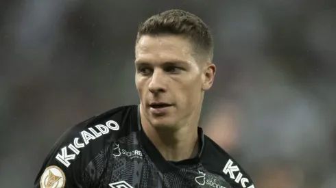 RJ – RIO DE JANEIRO – 29/07/2023 – BRASILEIRO A 2023, FLUMINENSE X SANTOS – Julio Furch jogador do Santos durante partida contra o Fluminense no estadio Maracana pelo campeonato Brasileiro A 2023. Foto: Jorge Rodrigues/AGIF