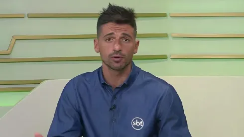 Foto: Reprodução/SBT - Venê está irritado com algumas situações no Flamengo.