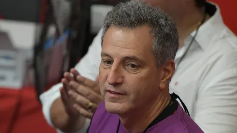 RJ - Rio de Janeiro - 08/12/2018 - Eleicao Flamengo trienio 2019-2021 - Rodolfo Landim, candidato a presidencia do Flamengo, durante a eleicao de Presidente para o Trienio 2019 a 2021, realizada no Ginasio Helio Mauricio, sede social da Gavea, Zona Sul do Rio de Janeiro. Foto: Thiago Ribeiro/AGIF