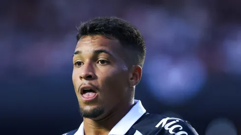 SP - SAO PAULO - 16/07/2023 - BRASILEIRO A 2023, SAO PAULO X SANTOS - Marcos Leonardo jogador do Sao Paulo durante partida contra o Santos no estadio Morumbi pelo campeonato Brasileiro A 2023. Foto: Marcello Zambrana/AGIF