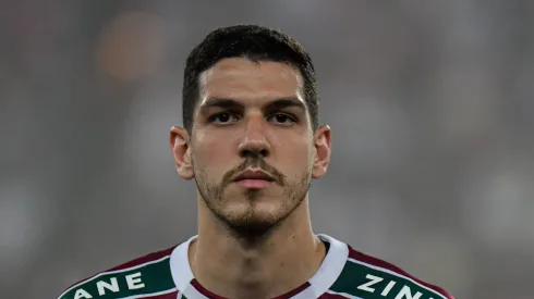 RJ - RIO DE JANEIRO - 19/08/2023 - BRASILEIRO A 2023, FLUMINENSE X AMERICA-MG - Nino jogador do Fluminense durante partida contra o America-MG no estadio Maracana pelo campeonato Brasileiro A 2023. Foto: Thiago Ribeiro/AGIF