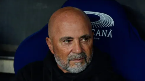 RJ - RIO DE JANEIRO - 26/08/2023 - BRASILEIRO A 2023, FLAMENGO X INTERNACIONAL - Jorge Sampaoli tecnico do Flamengo durante partida contra o Internacional no estadio Maracana pelo campeonato Brasileiro A 2023. Foto: Thiago Ribeiro/AGIF