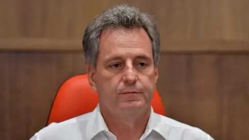 RJ - Rio de Janeiro - 24/02/2019 - Coletiva Presidente do Flamengo Rodolfo Landim - Presidente do Flamengo Rodolfo Landim, concede coletiva neste domingo, no auditorio Rogerio Steinberg, na Gavea, a fim de, responder perguntas sobre a tragedia no Ninho do Urubu. Foto: Thiago Ribeiro/AGIF