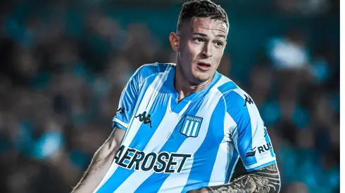 Foto: Divulgação/Racing - Aníbal Moreno entrou em rota de colisão com Racing por causa de oferta salarial e o Palmeiras fica atento com a situação