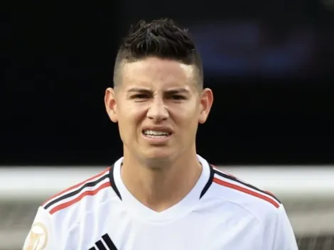 James Rodríguez toma atitude no vestiário após eliminação do São Paulo