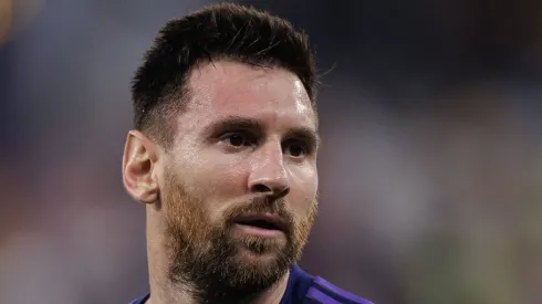 Catar – Doha – 30/11/2022 – COPA DO MUNDO 2022, POLONIA X ARGENTINA – Messi jogador do Argentina durante partida contra o Polonia no estadio 974 pelo campeonato Copa do Mundo 2022. Foto: Pedro Martins/AGIF