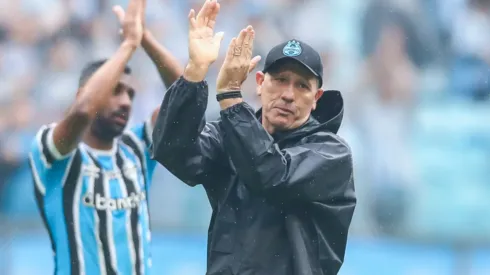 Foto: Lucas Uebel/Grêmio/Divulgação - Renato: técnico exaltou o jogador em coletiva